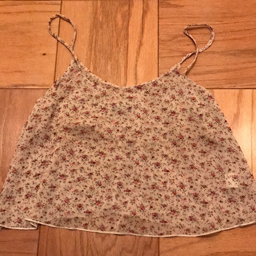 Floral crop top